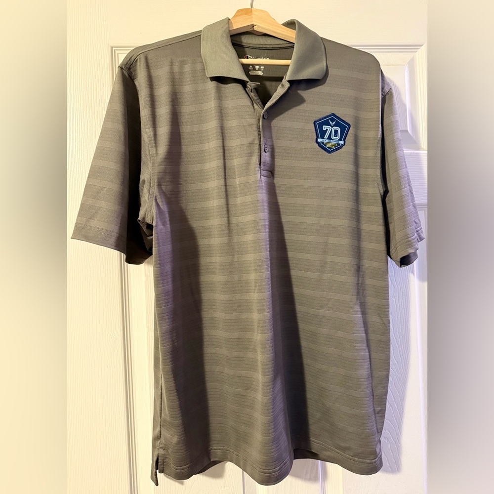 Champion U.S. Air Force Logo Short Sleeve Polo